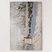 Claude Monet - The Magpie Legpuzzel (Verticaal)
