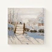 Claude Monet - The Magpie Notitieboek (Achterkant)