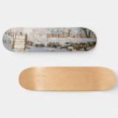 Claude Monet - The Magpie Skateboard (Horizontaal)