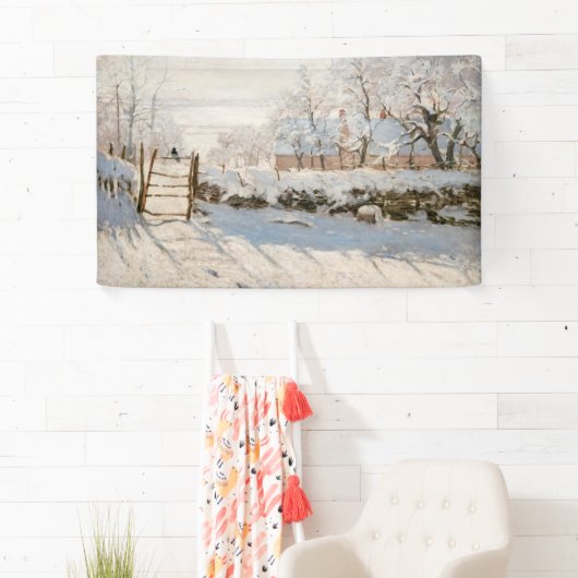 Claude Monet - The Magpie Spandoek (Insitu)