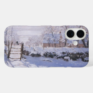 Claude Monet The Magpie Winter coque iphone Bird