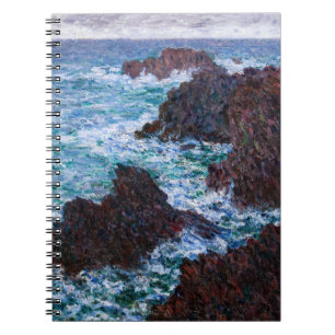 Claude Monet - The Rocks at Belle-Ile, Wild Coast Notitieboek
