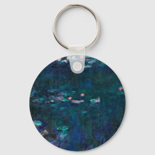 Claude Monet - The Water Lilies - Green Reflection Sleutelhanger