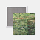 Claude Monet | The Waterlily Pond, 1904 Magneet (Voorkant / Achterkant)