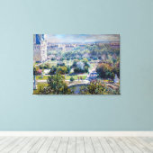 Claude Monet - Tuileries Gardens Canvas Afdruk (Insitu (Houten vloer))