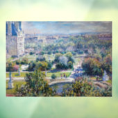 Claude Monet - Tuileries Gardens Raamsticker (Vel 3)