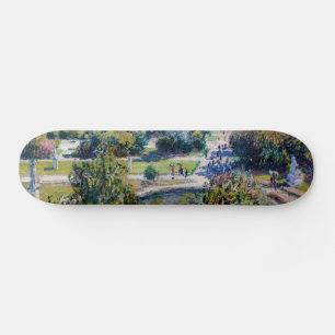 Claude Monet - Tuileries Gardens Skateboard