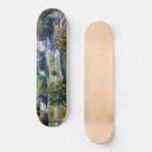 Claude Monet - Tuileries Gardens Skateboard (Voorkant)