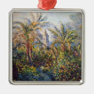Claude Monet   Tuin in Bordighera Metalen Ornament
