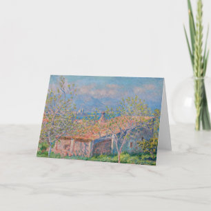 Claude Monet - Tuinmanswoning in Antibes Kaart
