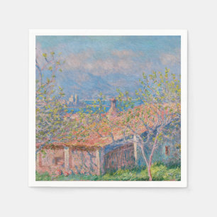 Claude Monet - Tuinmanswoning in Antibes Servet