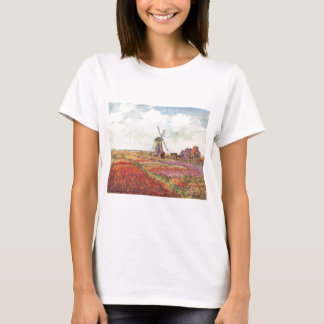 Claude Monet Tulips in Nederland T-shirt