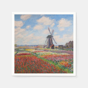 Claude Monet - Tulpenveld in Holland Servet