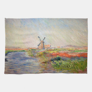 Claude Monet - Tulpenveld in Holland Theedoek