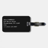 Claude Monet - Tulpenveld in Nederland Bagagelabel (Achterkant horizontaal)