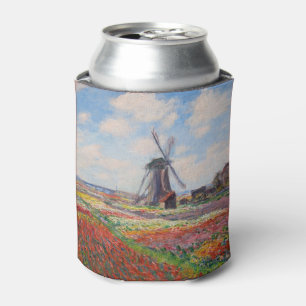 Claude Monet - Tulpenveld in Nederland Blikjeskoeler