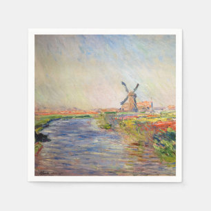 Claude Monet - Tulpenveld in Nederland Servet