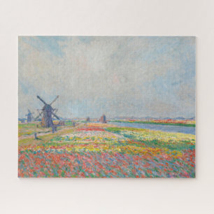 Claude Monet - Tulpenvelden bij Den Haag Legpuzzel