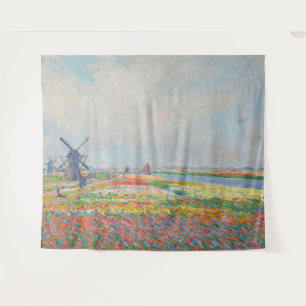 Claude Monet - Tulpenvelden bij Den Haag Wandkleed