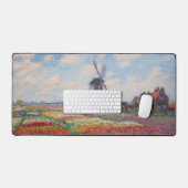 Claude Monet - Tulpveld in Holland Bureaumat (Keyboard & Muis)