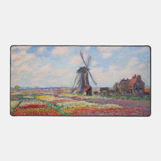 Claude Monet - Tulpveld in Holland Bureaumat (Voorkant)