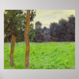Claude Monet Twee bomen in de Prairie Poster
