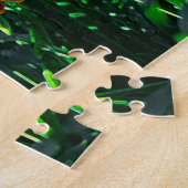 Claude Monet Type Stylized Garden Iris Legpuzzel (Zijkant)