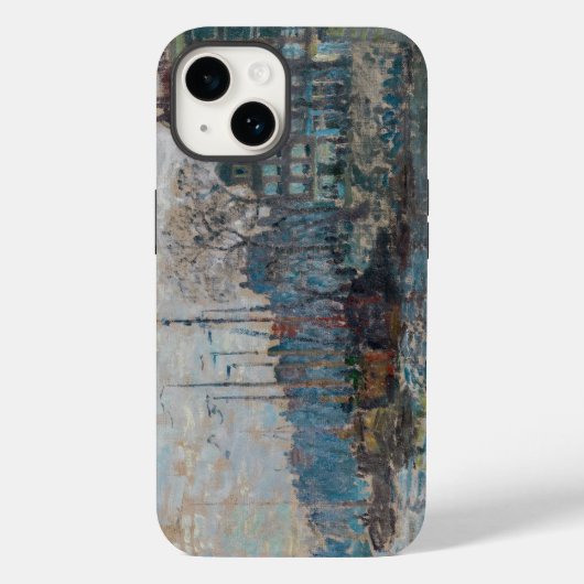 Claude Monet - Uitzicht Amsterdam Case-Mate iPhone Case (Achterkant)
