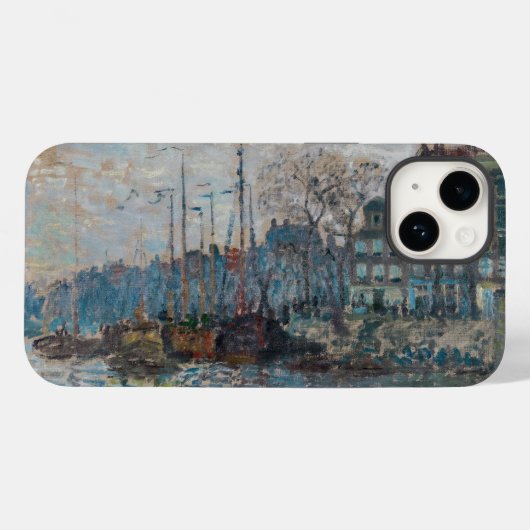 Claude Monet - Uitzicht Amsterdam Case-Mate iPhone Case (Achterkant (horizontaal))
