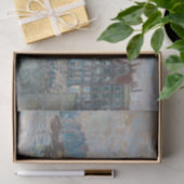 Claude Monet - Uitzicht Amsterdam Tissuepapier (Geschenk)