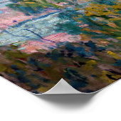 Claude Monet - Uitzicht van de Tuileries, Studie Poster (Hoek)