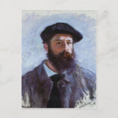 Claude Monet une carte postale autoportrait (Devant)
