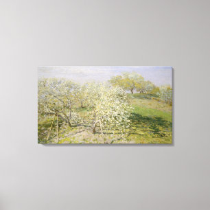 Claude Monet   Veervruchtenbomen in Bloom Canvas Afdruk
