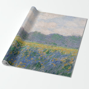 Claude Monet - Veld van gele irissen bij Giverny Cadeaupapier