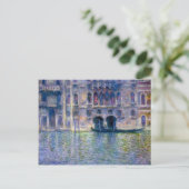 Claude Monet Venice Briefkaart (Staand voorkant)