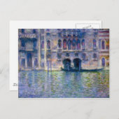 Claude Monet Venice Briefkaart (Voorkant / Achterkant)