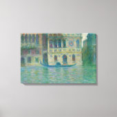Claude Monet - Venice, Palazzo Dario Canvas Afdruk (Voorkant)