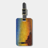 Claude Monet // Venice Twilight Bagagelabel (Voorkant verticaal)