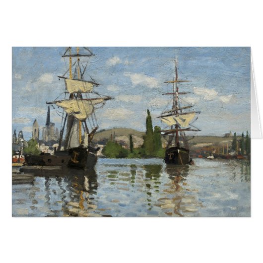 Claude Monet verscheept op de Seine River Travel A (Voorkant Horizontaal)