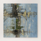 Claude Monet verscheept op de Seine River Travel A Legpuzzel (Horizontaal)