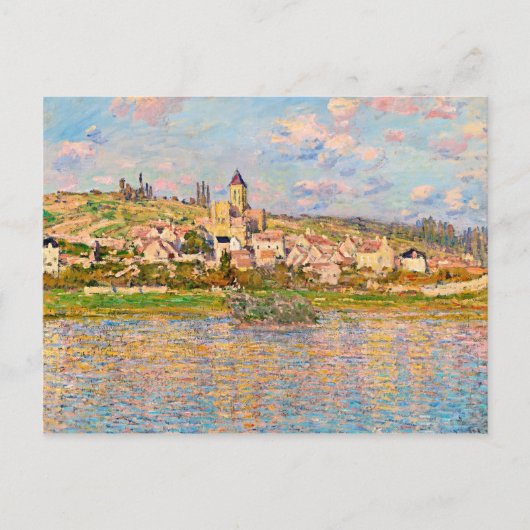 Claude Monet - Vetheuil Briefkaart (Voorkant)