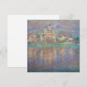 Claude Monet - Vetheuil, Sunset Kaart (Voorkant / Achterkant)