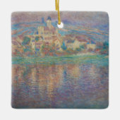 Claude Monet - Vetheuil, Sunset Keramisch Ornament (Voorkant)