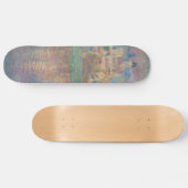 Claude Monet - Vetheuil, Sunset Skateboard (Horizontaal)