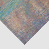 Claude Monet - Vetheuil, Sunset Tissuepapier (Detail)