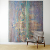 Claude Monet - Vetheuil, Sunset Wandkleed (In situ)