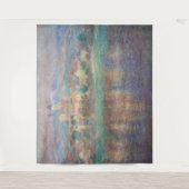 Claude Monet - Vetheuil, Sunset Wandkleed (Voorkant)