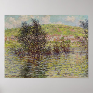 Claude Monet   Vetheuil, Uitzicht van Lavacourt, 1 Poster