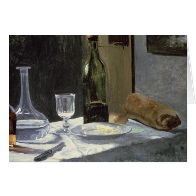 Claude Monet | Vie morte avec bouteilles (Devant horizontal)