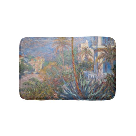 Claude Monet - Villas op Bordighera Badmat (Voorkant)